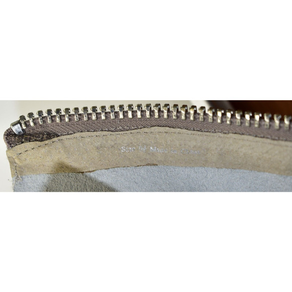 B5 NEW DOLCE VITA Samie Snake Print Leather Ankle-High Block Heel Bootie Sz 9.5 - Picture 8 of 8